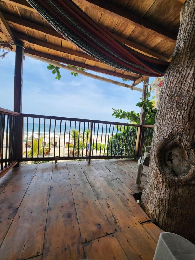 El Almendron Beach Hostel Guachaca Eksteriør bilde